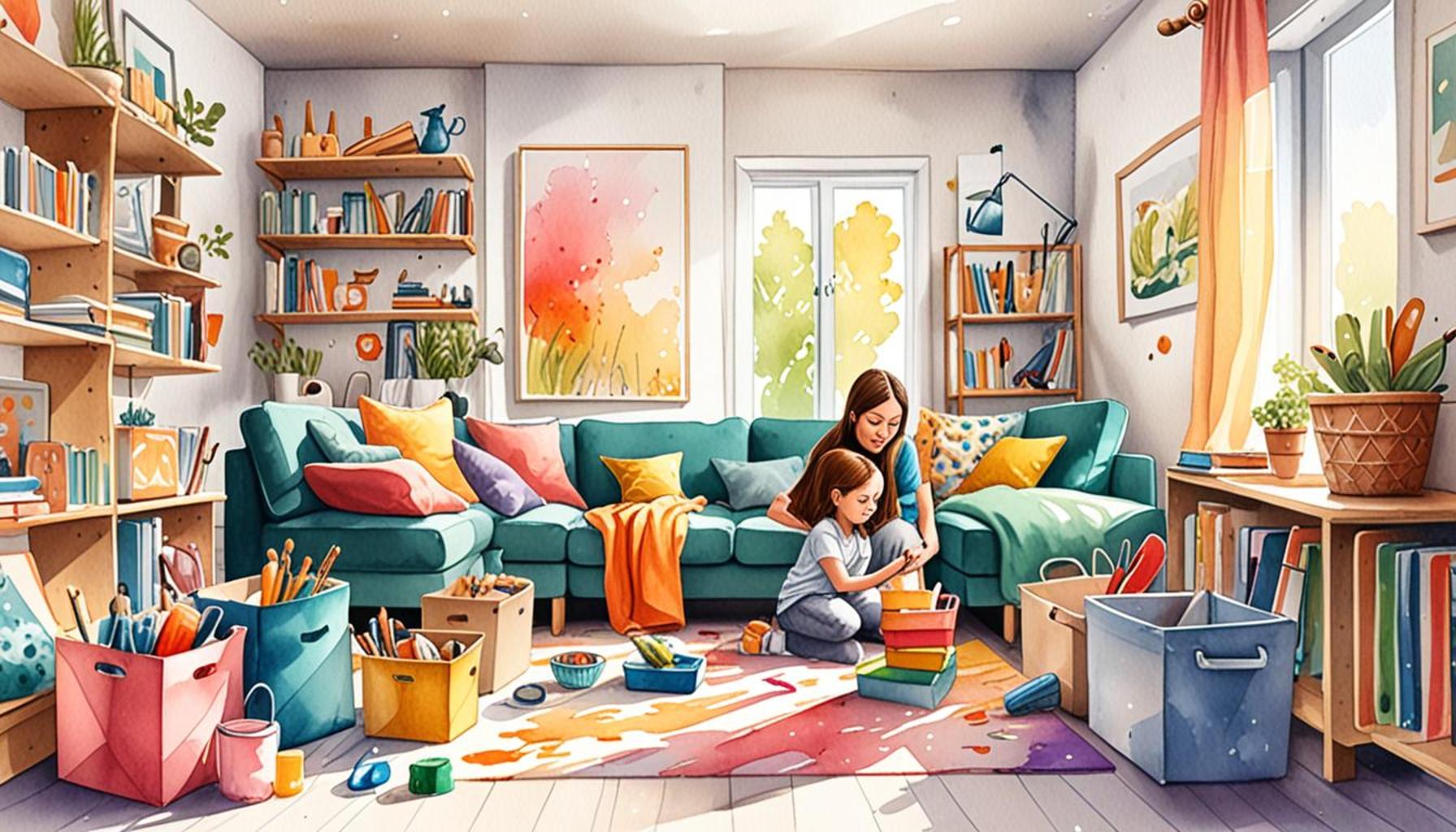Decluttering Strategies for Families: Maintaining Order in Shared Spaces