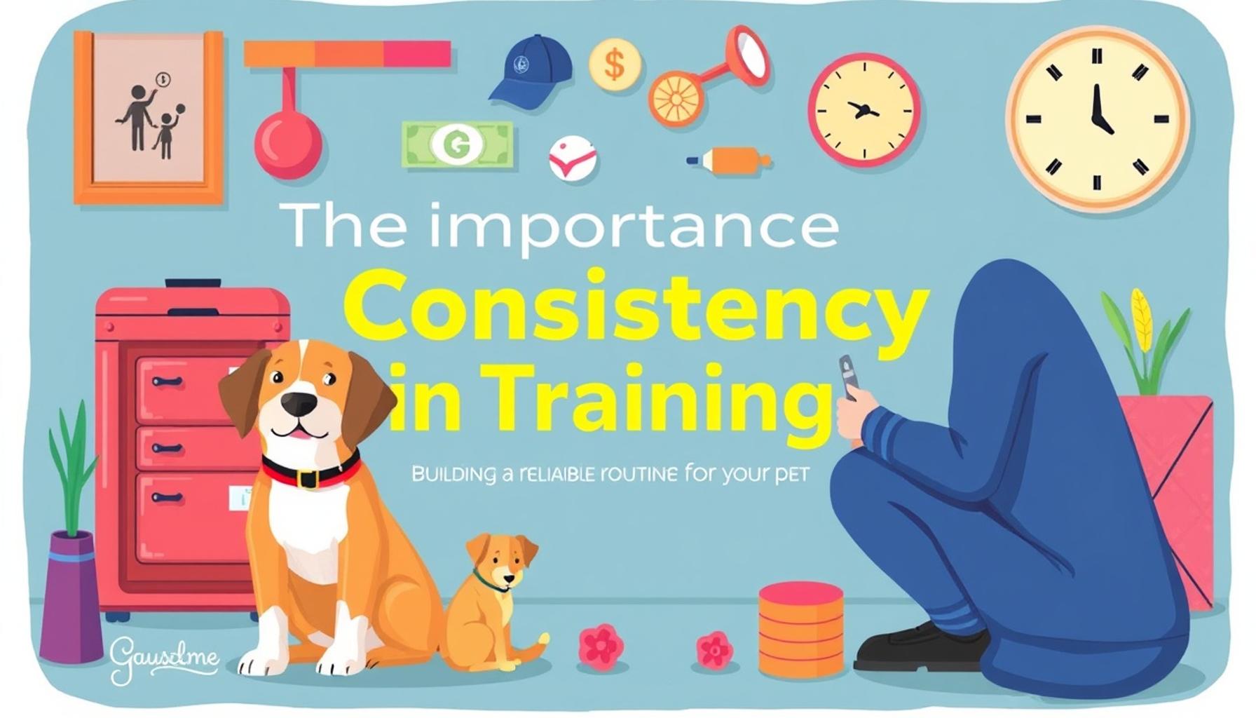 The Importance of Consistency in Training: Building a Reliable Routine for Your Pet