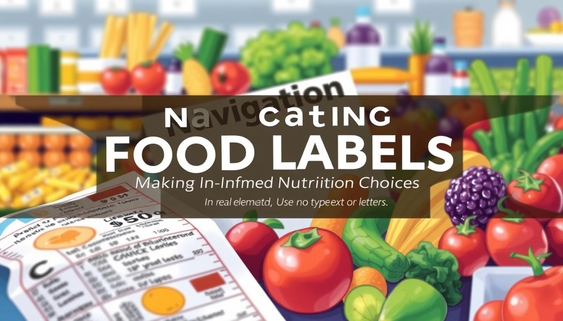 Navigating Food Labels: Making Informed Nutrition Choices