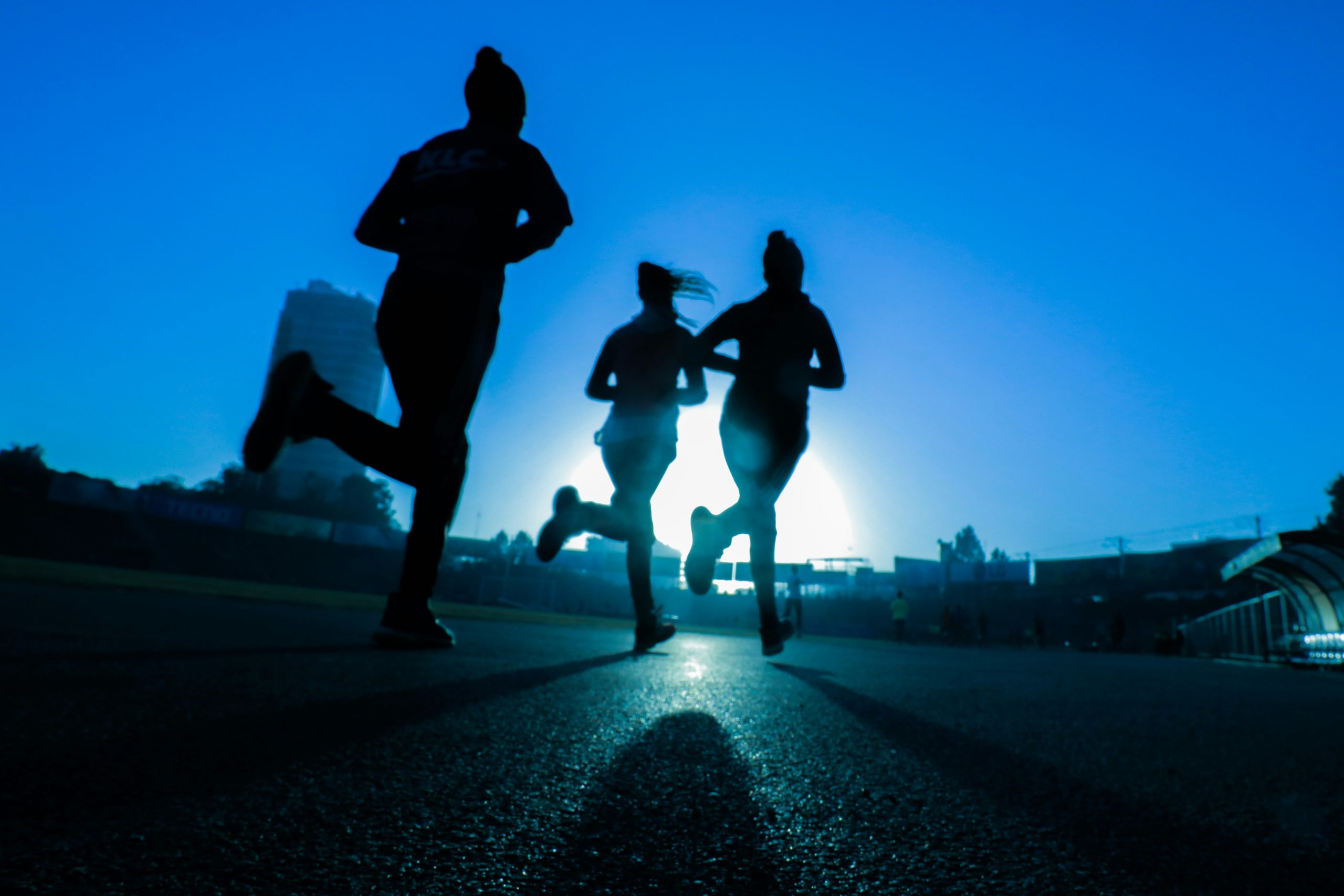People exercising?>